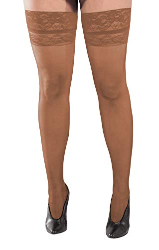 Selbsthalterstrumpf RUSTICA 20 den, Farbe FANGO L, Produziert mit innovativer Technologie LYCRA XCEPTIONELLE, um den höchstmöglichen Komfort und die Anpassung an die Beinformen zu gewährleisten