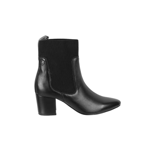 Image of Metro Women Synthetic Ankle-Length Chelsea Block Heel Boots