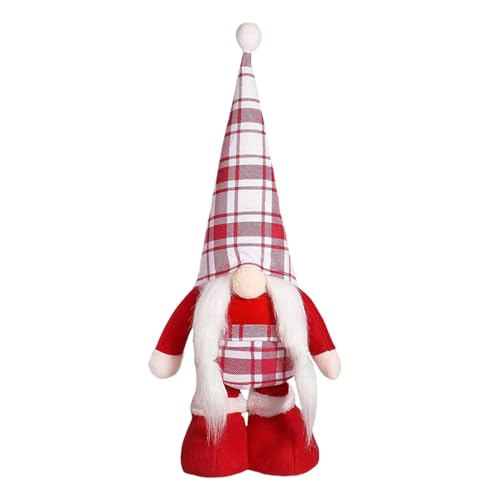 Decoraciones De Navidad Gnomos - Decoración De Enano Sin Cara | Juguete De Peluche De Gnomos De Piernas Telescópicas | para Niñas Navidad Cumpleaños Regalos De Sofá Chimenea