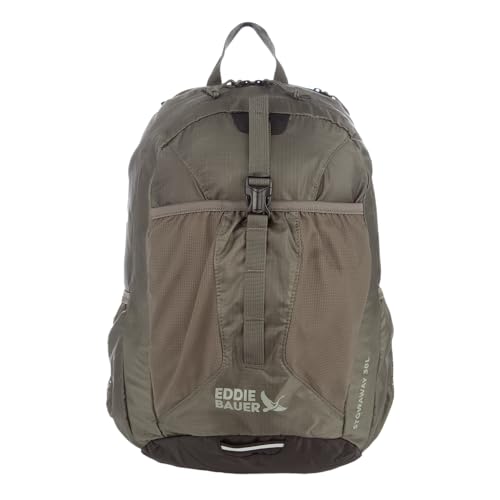 Image of Eddie Bauer Stowaway Packable Backpack | Travel | Outdoor | Lightweight | Foldable | Durable | Ripstop Polyester | 30L - Spruce Green