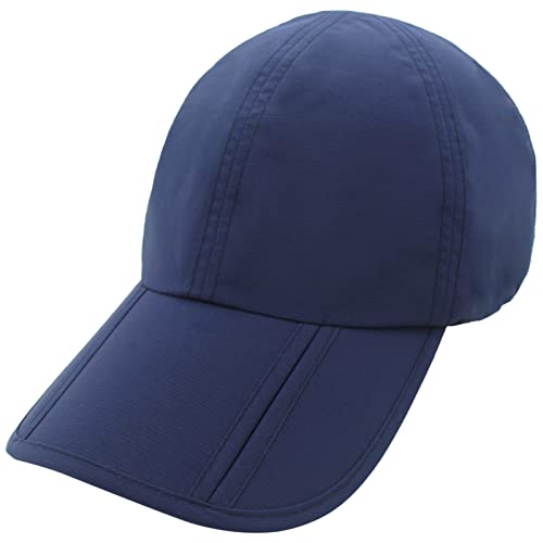 Sumolux Men Women Outdoor Rain Sun Waterproof Quick-Drying Long Brim Collapsible Portable Hat #TOP23