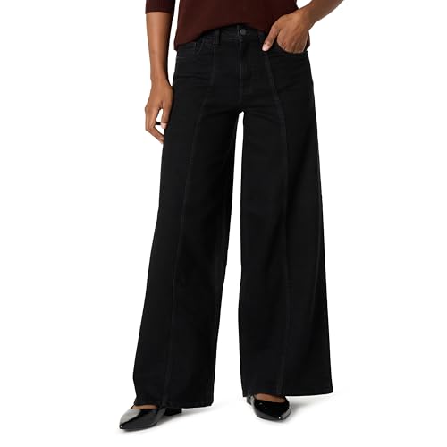 The Drop Women's Frida Relaxed Fit Jeans, Black, 26