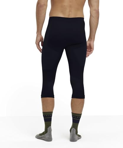 FALKE Men's Warm 3/4 Base Layer Bottom, 1 Piece2