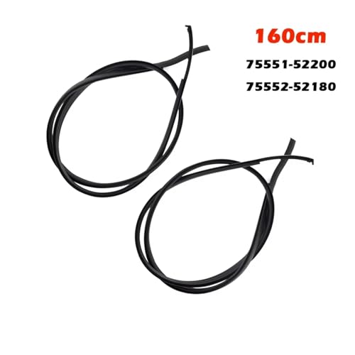 Tira de sellado de techo coche para Toyota Yaris Hatchback 2012 2013 2014 acabado lateral 4