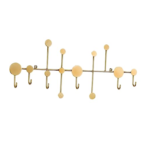 TOYZFRIENDY Percha De Hierro Dorada De 6