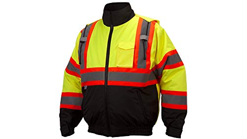 Pyramex RCJ3210X2 RCJ32 Series Jackets Canadian jacket in lime - 2X large