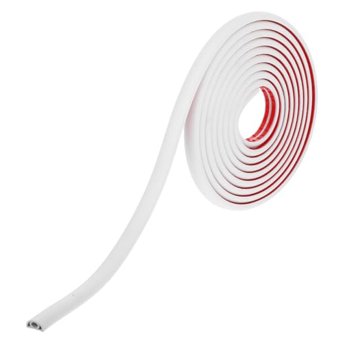 VILLCASE Wire Cord Cover Self-Adhesive Protector for Home Office Flexible Bendable Transparent Design Wide for Organizing Cords