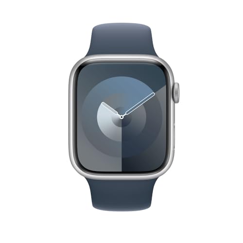 Image of Apple Watch Band - Sport Band (45mm) - Storm Blue - M /L