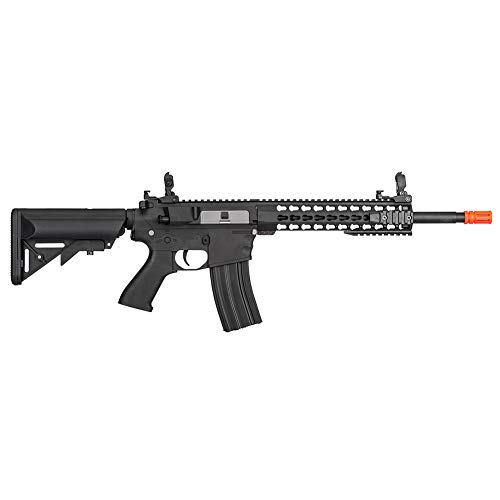 Lancer Tactical Gen 2 EVO AEG LT-12 AEG Aerosoft Gun, KeyMod Black with High FPS