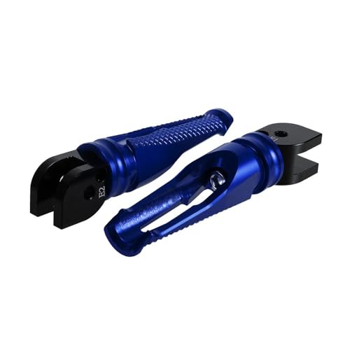 Repose-pieds passager en aluminium CNC bleu pour moto Ducati Monster 696 et 796