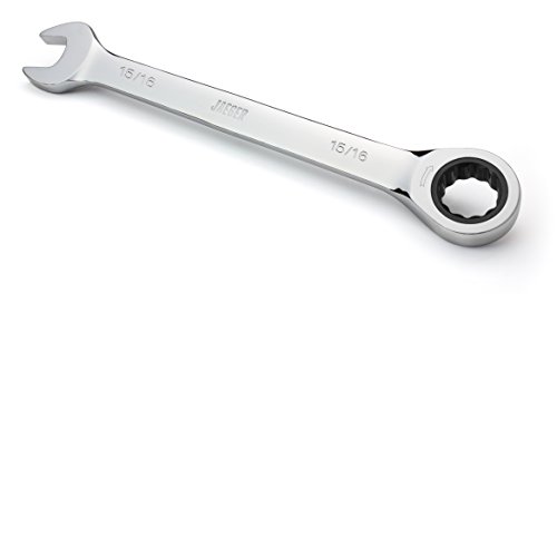 Image of Jaeger 15 /16 Inch Ratchet Wrench, 89-Tooth, Chrome Vanadium, SAE
