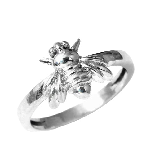 Honey Bee Handmade Ring 925 Sterling 