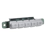 Zerodeko Pannello di Controllo per Cappa Aspirante 5 Pulsanti, Interruttore Ventilatore Cucina Compatibile, Accessorio Sostituzione Facile per Cappe Tradizionali da Incasso