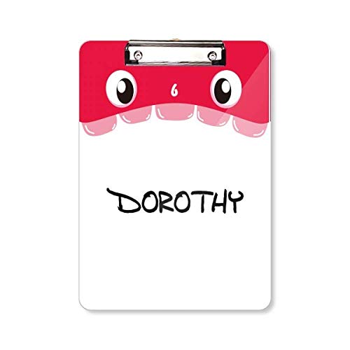 Porte-bloc avec nom Dorothy Mouth A4 pour ne plus perdre vos feuilles de notes volantes