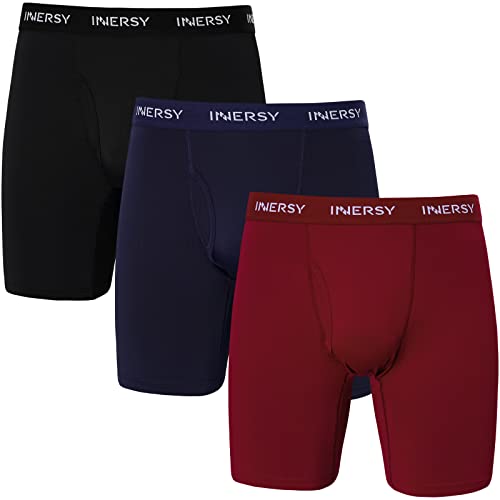 Ropa interior antirozaduras hombre boxer largos INNERSY ligeros pack 3