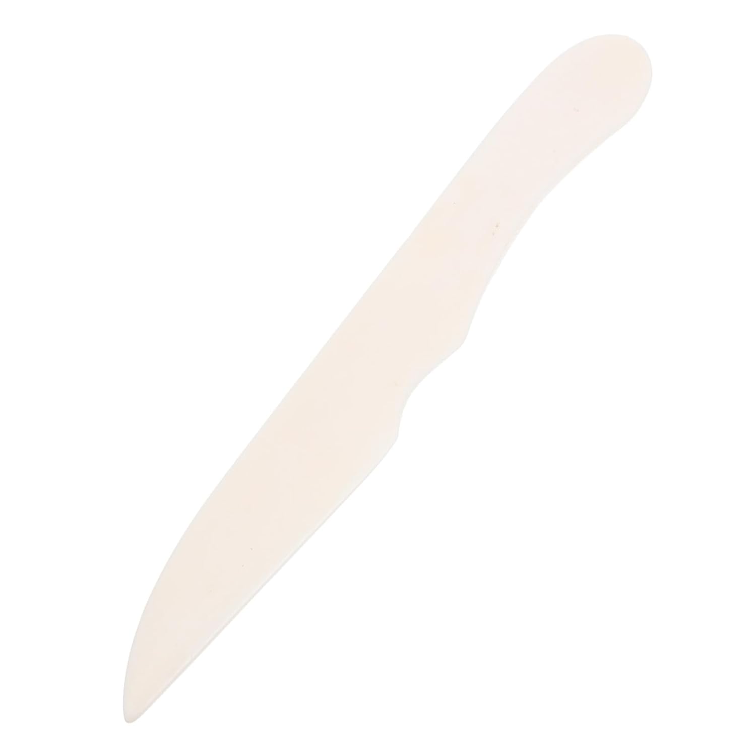 Genuine Ox Bone Folder Crafting Tool Versatile Scoring and Folding Aid for Scrapbooking Bookbinding and Crafting Smooth Texture for Precision Use