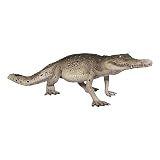 Timeless Reflections by AFD Home Crocodile Walking Statue, 4-Foot Realistic Crocodile, 11.50 Inches x 9.25 Inches x 50.25 Inches