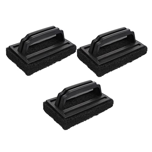 CIYODO 3Pcs Grill Cleaning Brush Practical Sponge Scrubber for Outdoor Grilling Versatile Cleaning Accessory for Grates Present for Friends and Family