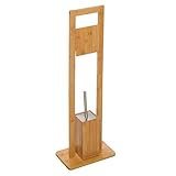 Vidal Regalos Escobillero WC y Portarrollos Madera 82 cm