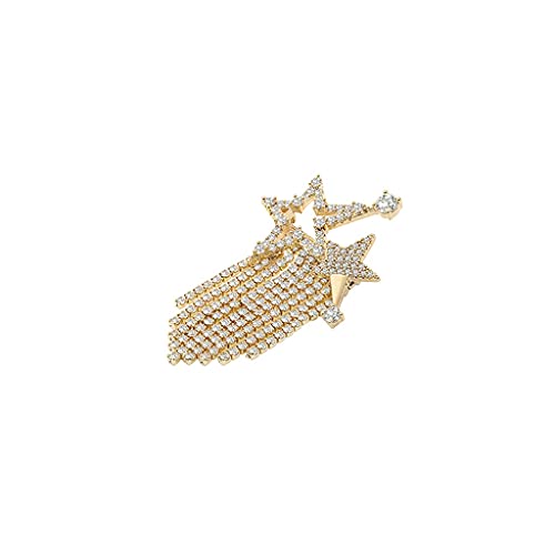 Broches en strass pour femmes accessoires vêtements bijoux et travail manuel cristal