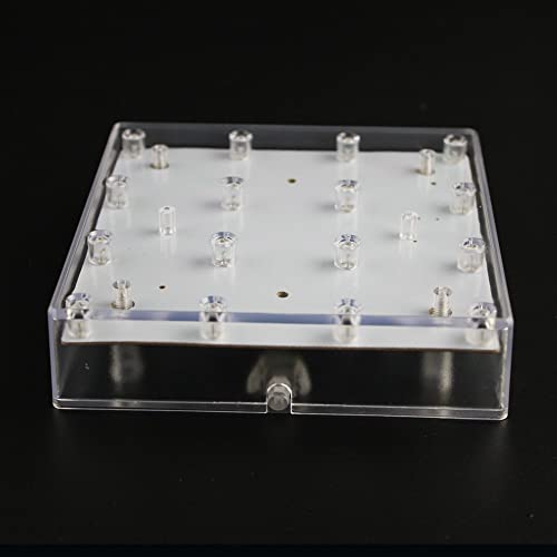 LARDUX Led Light Base - 5 inch Square Lights Display Stand for Effiel Tower Vase Crystal Glass Art LED Pedestal Base - Charging USB or Battery Powered by LARDUX - Image 9