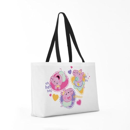 CafePress Peppa Pig: Happy Baby 24"x13" Large Weekender Tote 7