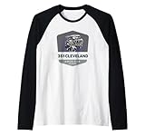 351 Cleveland V8 Muscle Car Legend Engine Retro Logo Retro Raglan Baseball Tee