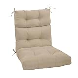 Terrassenkissen, Schaukelkissen mit Bändern, wasserdicht, Strandkissen...