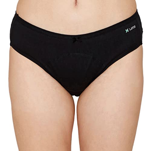 Image of Zivame Lavos Mid Rise Full Coverage Hipster Period Panty (Pack of 2) - Assorted