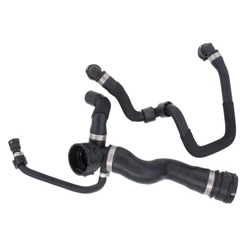 MOTOKU Upper Radiator Coolant Hose with Ventilation Hose Set for BMW 535i GT XDrive 740Li 535i GT 640i Gran Coupe XDrive 535i 740i 2010-2018