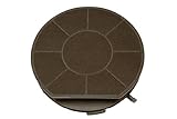 DL-pro Aktivkohlefilter 240mmØ für AEG Electrolux 902979372/7 9029793727 E3CFE28 Whirlpool Bauknecht 480181701006 Wpro CHF289 Elica Typ28 Kohlefilter Filter für Dunstabzugshaube