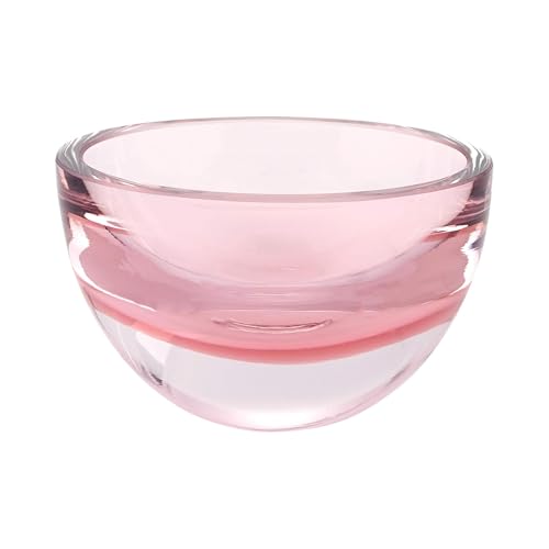 Badash Penelope Pink Raspberry Lead-Free Crystal Serving Bowl 6 Inch
