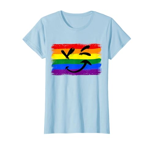 LGBT Regenbogen-Flagge - LGBTQ T-Shirt