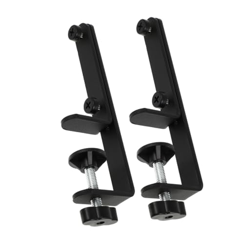 TEHAUX 2Pcs Pegboard Table Stand Durable Bracket for Easy Installation Versatile Desk Accessories for Organizing Your Workspace for Home Office Craft Rooms