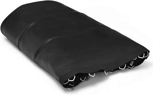 TFG - Ttfd Trampoline Jumping Cloth Jumping Mat for Trampoline Black Trampoline Mattress Trampoline Accessories for Home Use(8ft- (42 Buckles))
