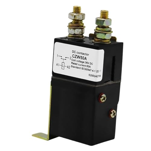 Contacteur CC 1NO SW50A 12V 24V 36V 48V 60V 72V relais puissance chariot élévateur électrique