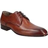 Material: Glattleder Magnanni Schnürschuhe 21583, Glattleder, Braun, Herren EU 41