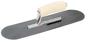 Marshalltown Poolkelle Blaustahl mit Holzgriff
