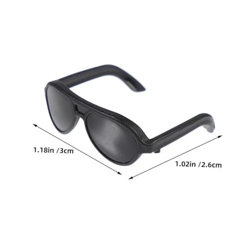 Vaguelly 12pcs Lovely Doll Sunglasses Mini Accessories for Doll Dress Up Chic Plastic Sunglasses for Imaginative Play and Special Events2