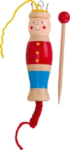 goki - Goki 51964 - Stricksusel aus Holz mit Holznadel und Strickgarn