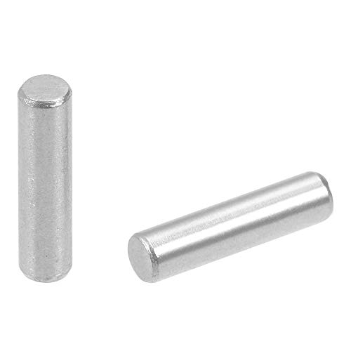 Yesallwas 100Pcs 3mm X12mmDowel Pin Stainless Steel Shelf Support Pin Metal Fasten Elements Used On Precise Location By Yesallwas (3mm x 12mm 100Pcs)