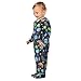 Emelivor Chameleon Leaves Berry Unisex Baby Newborn One-Piece Pajamas Cotton Infant Footed Pjs for Boy Girls Kids