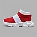 Boy Sneakers Girls Kids Red Shoes Birthday Party Gift with 7 Rings and 5 Gems