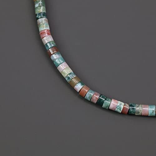 COAI Pearl Heishi Stone Beaded Choker Necklace for Women
