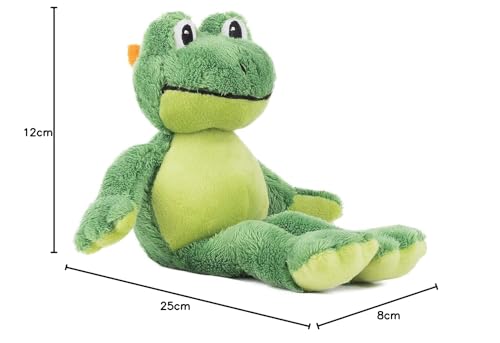 Schaffer 5481 Kuscheltier Frosch Charles S, 25 cm, grün