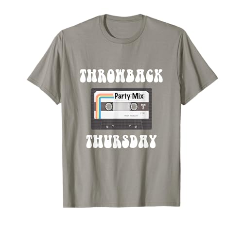 T-shirt Throwback Thursday with Party Mix Cassette T-Shirt
