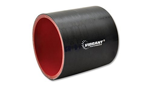 Vibrant Performance 2716 Black 4 Ply Silicone Sleeve, 3-1/2" ID #1