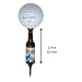 Unique Beer Bottle Shaped Golf Tees - Funny Golf Tees for Men and Women - Unbreakable Flightpath Tees,Great for Friends and Family (D)