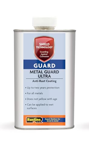 Rustins Shield Technology Metal Guard Ultra 250ml – Advanced Protection Prevents Corrosion and Rust Extends Metal Life Easy Application