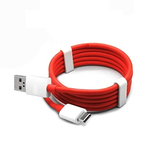 Image of Charging cable for Xiaomi Redmi Note 8 Pro , Xiaomi Redmi Note 9 , Xiaomi Redmi Note 9 Pro , Xiaomi Redmi Note 9 Pro Max , Xiaomi Redmi Note 9S , Xiaomi Redmi Pro USB Cable | Charging & Sync Data Cable | Rapid Quick Dash Fast Charging Cable| Type C to USB-A Cable ( 3.1 Amp , SD , RED )